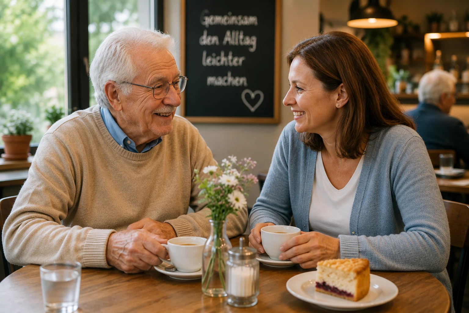 Alltagsbegleitung im Donnersbergkreis: Gespräch und Begleitung im Café